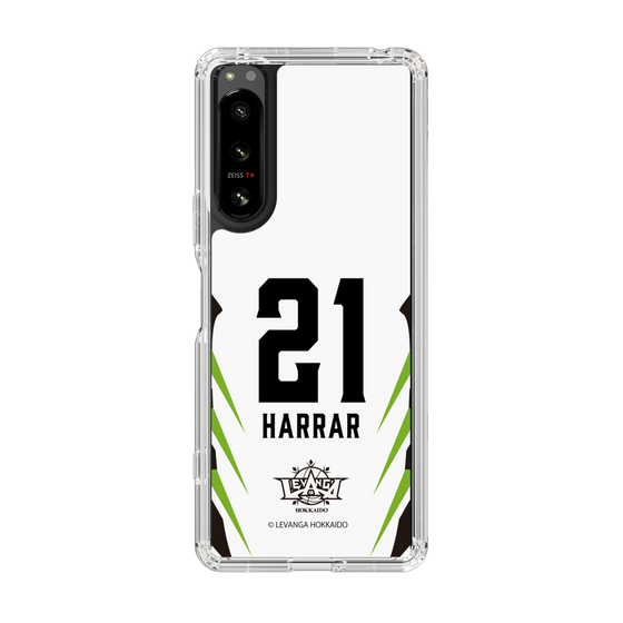 スリムプロテクションケース［ レバンガ北海道 - #21 HARRAR - AWAY - 裏 ］