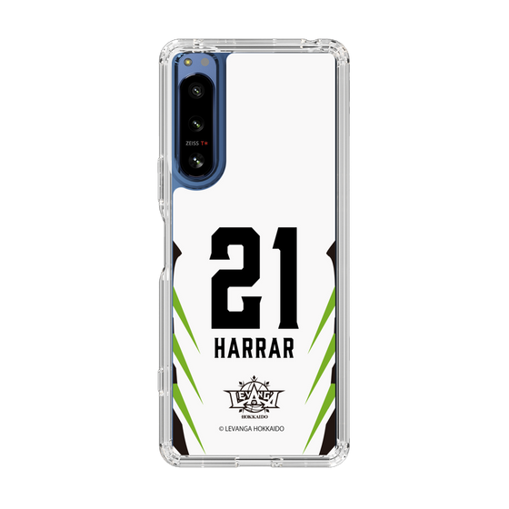 スリムプロテクションケース［ レバンガ北海道 - #21 HARRAR - AWAY - 裏 ］
