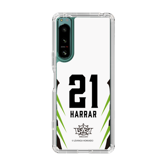 スリムプロテクションケース［ レバンガ北海道 - #21 HARRAR - AWAY - 裏 ］