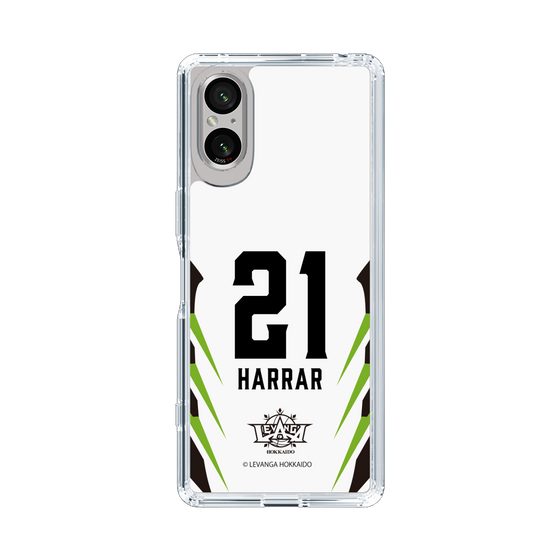 スリムプロテクションケース［ レバンガ北海道 - #21 HARRAR - AWAY - 裏 ］
