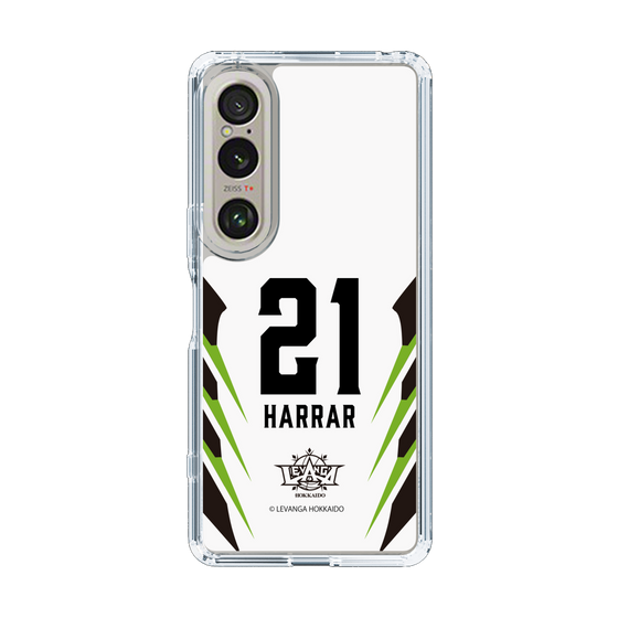 スリムプロテクションケース［ レバンガ北海道 - #21 HARRAR - AWAY - 裏 ］