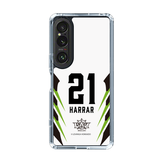 スリムプロテクションケース［ レバンガ北海道 - #21 HARRAR - AWAY - 裏 ］