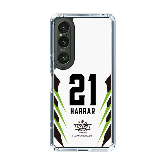 スリムプロテクションケース［ レバンガ北海道 - #21 HARRAR - AWAY - 裏 ］