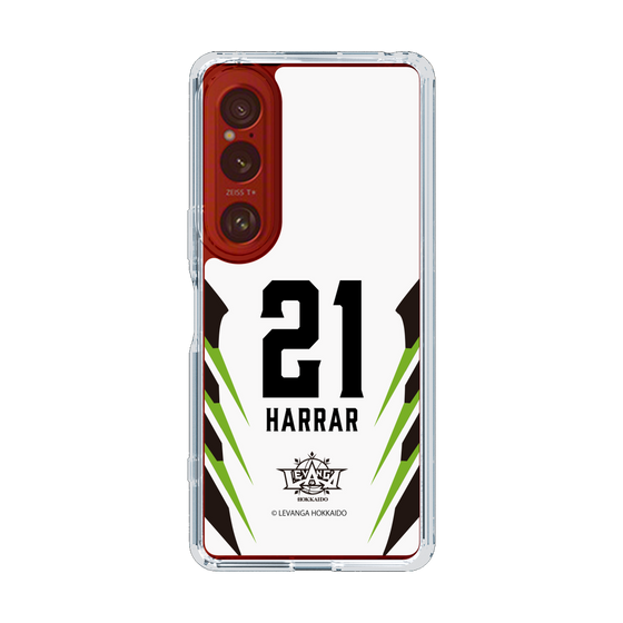 スリムプロテクションケース［ レバンガ北海道 - #21 HARRAR - AWAY - 裏 ］