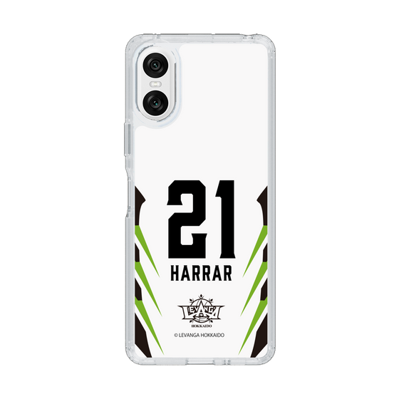 スリムプロテクションケース［ レバンガ北海道 - #21 HARRAR - AWAY - 裏 ］