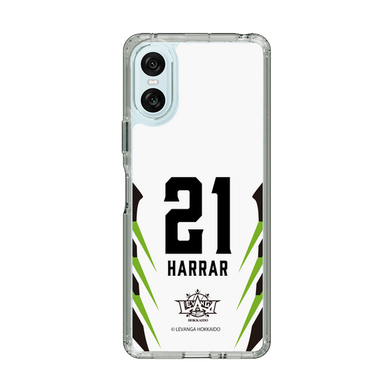 スリムプロテクションケース［ レバンガ北海道 - #21 HARRAR - AWAY - 裏 ］
