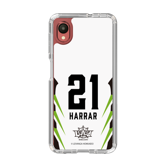 スリムプロテクションケース［ レバンガ北海道 - #21 HARRAR - AWAY - 裏 ］