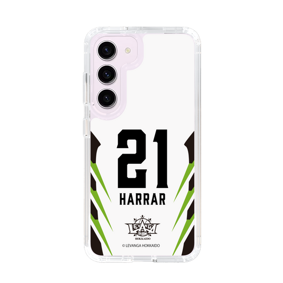 スリムプロテクションケース［ レバンガ北海道 - #21 HARRAR - AWAY - 裏 ］