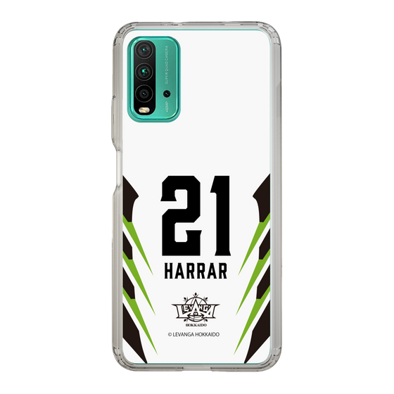 スリムプロテクションケース［ レバンガ北海道 - #21 HARRAR - AWAY - 裏 ］
