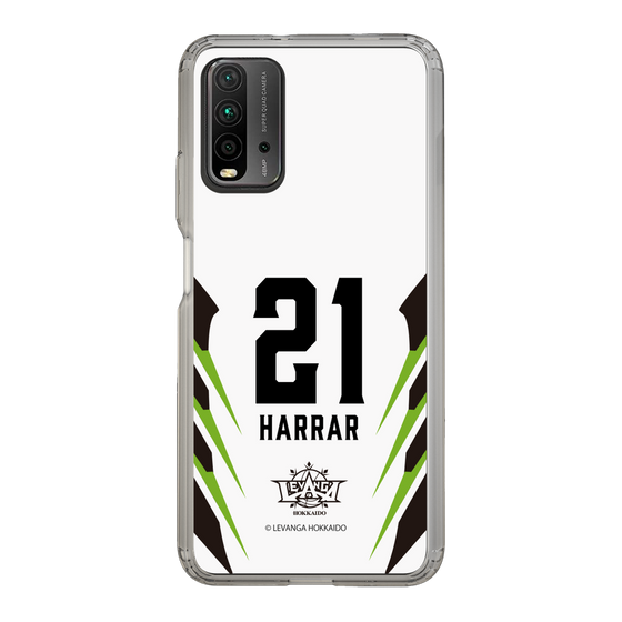 スリムプロテクションケース［ レバンガ北海道 - #21 HARRAR - AWAY - 裏 ］