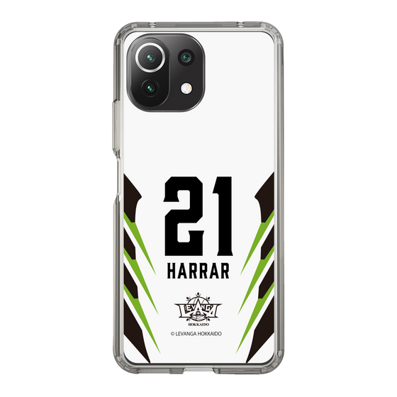 スリムプロテクションケース［ レバンガ北海道 - #21 HARRAR - AWAY - 裏 ］