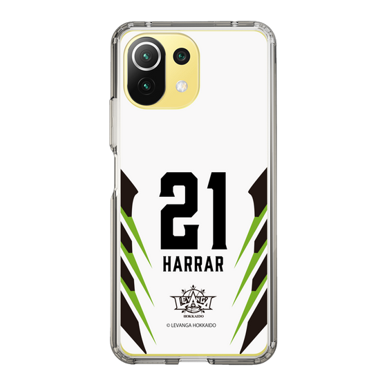 スリムプロテクションケース［ レバンガ北海道 - #21 HARRAR - AWAY - 裏 ］