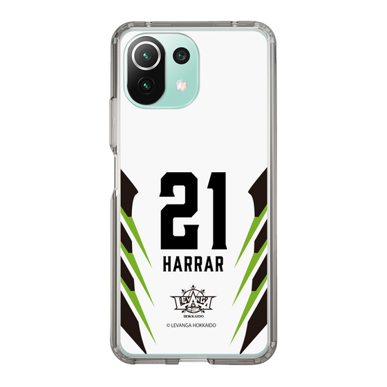 スリムプロテクションケース［ レバンガ北海道 - #21 HARRAR - AWAY - 裏 ］
