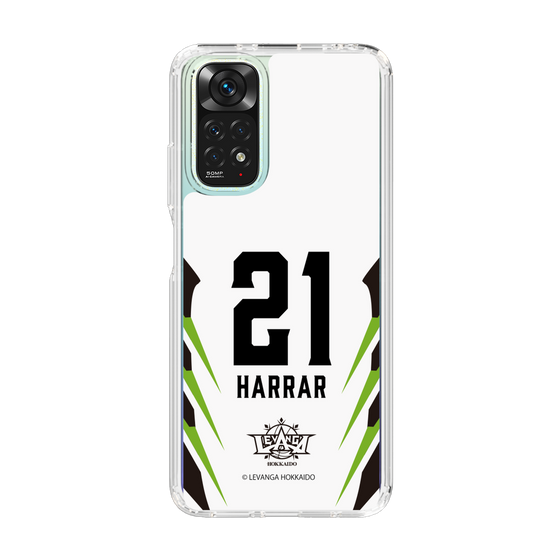 スリムプロテクションケース［ レバンガ北海道 - #21 HARRAR - AWAY - 裏 ］