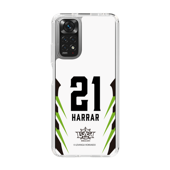 スリムプロテクションケース［ レバンガ北海道 - #21 HARRAR - AWAY - 裏 ］