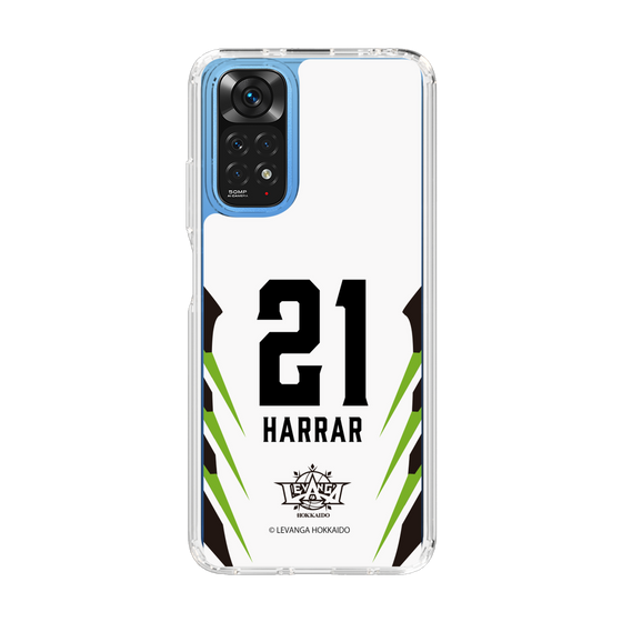 スリムプロテクションケース［ レバンガ北海道 - #21 HARRAR - AWAY - 裏 ］