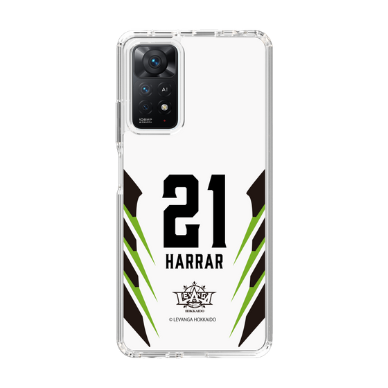 スリムプロテクションケース［ レバンガ北海道 - #21 HARRAR - AWAY - 裏 ］