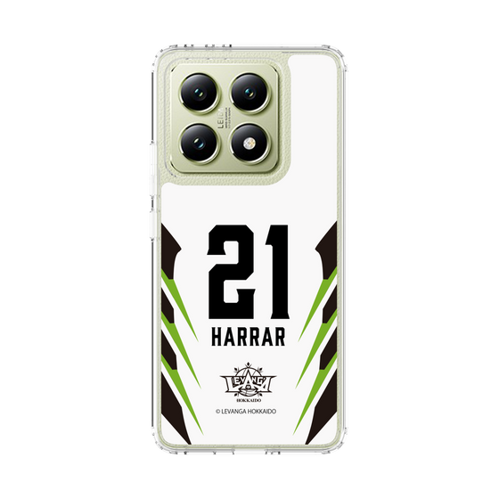 スリムプロテクションケース［ レバンガ北海道 - #21 HARRAR - AWAY - 裏 ］