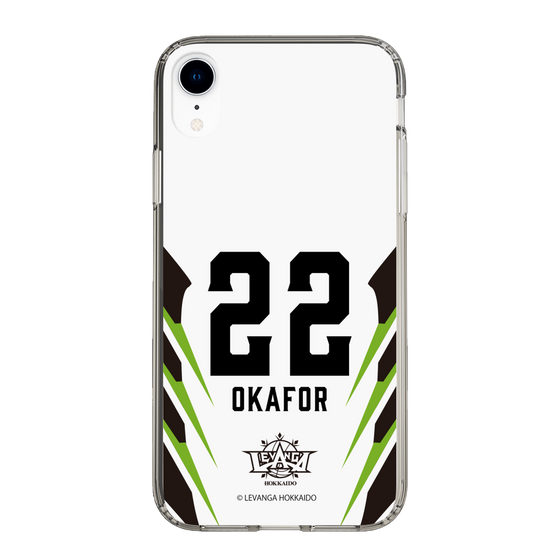 スリムプロテクションケース［ レバンガ北海道 - #22 OKAFOR - AWAY - 裏 ］