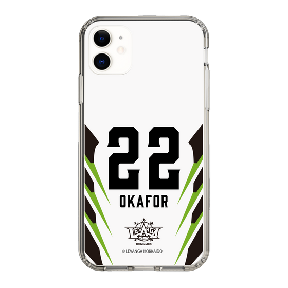 スリムプロテクションケース［ レバンガ北海道 - #22 OKAFOR - AWAY - 裏 ］
