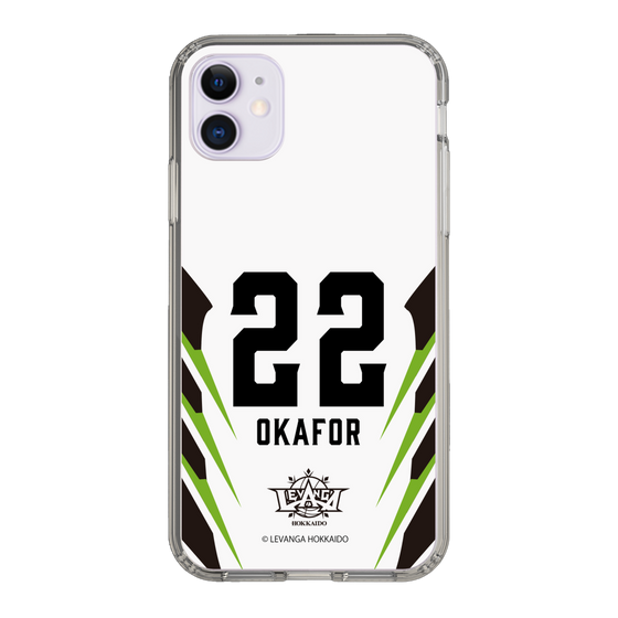 スリムプロテクションケース［ レバンガ北海道 - #22 OKAFOR - AWAY - 裏 ］