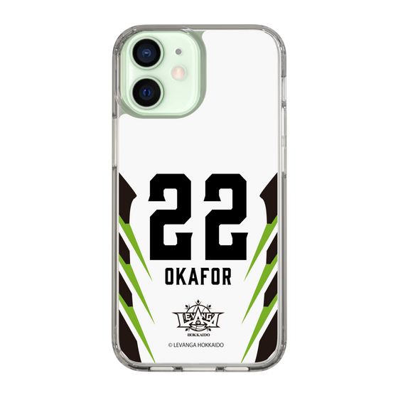 スリムプロテクションケース［ レバンガ北海道 - #22 OKAFOR - AWAY - 裏 ］