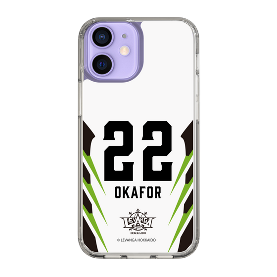スリムプロテクションケース［ レバンガ北海道 - #22 OKAFOR - AWAY - 裏 ］