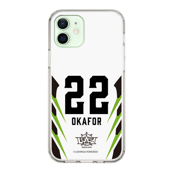 スリムプロテクションケース［ レバンガ北海道 - #22 OKAFOR - AWAY - 裏 ］