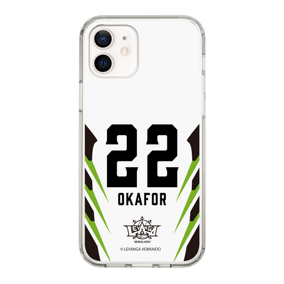 スリムプロテクションケース［ レバンガ北海道 - #22 OKAFOR - AWAY - 裏 ］