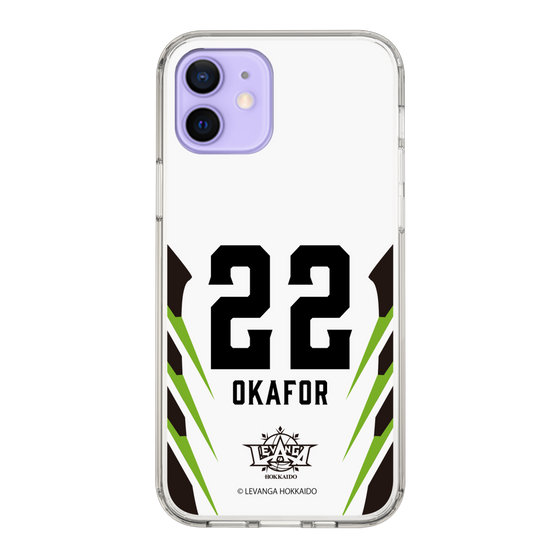 スリムプロテクションケース［ レバンガ北海道 - #22 OKAFOR - AWAY - 裏 ］