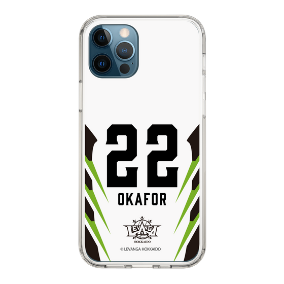 スリムプロテクションケース［ レバンガ北海道 - #22 OKAFOR - AWAY - 裏 ］