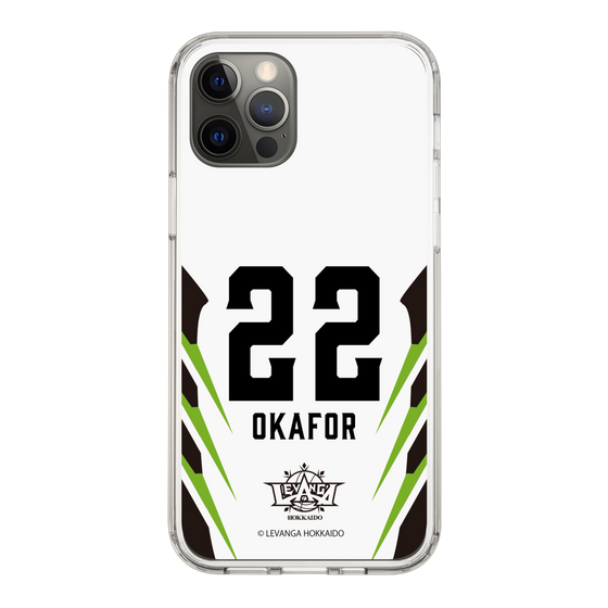 スリムプロテクションケース［ レバンガ北海道 - #22 OKAFOR - AWAY - 裏 ］