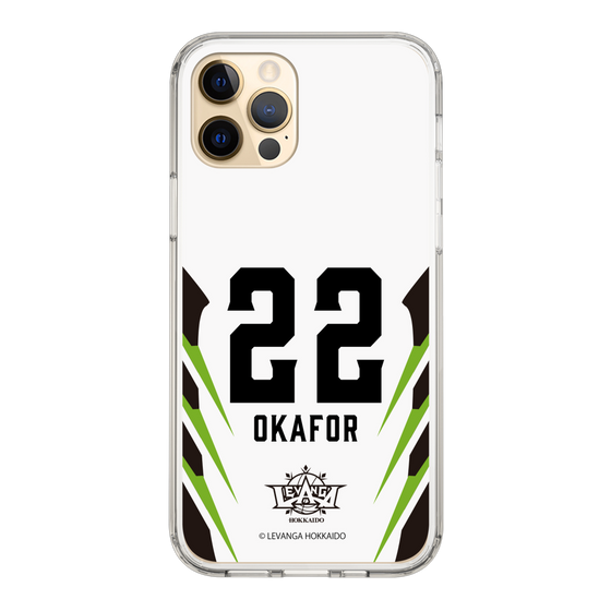 スリムプロテクションケース［ レバンガ北海道 - #22 OKAFOR - AWAY - 裏 ］