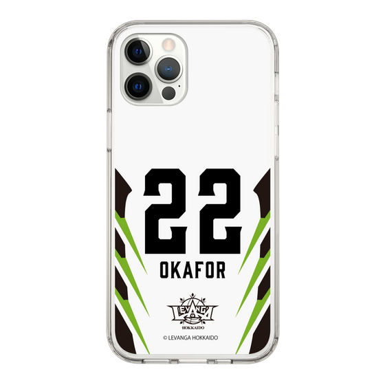 スリムプロテクションケース［ レバンガ北海道 - #22 OKAFOR - AWAY - 裏 ］