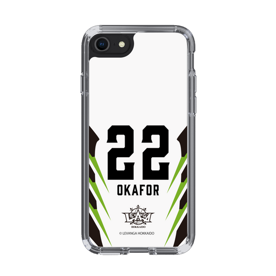 スリムプロテクションケース［ レバンガ北海道 - #22 OKAFOR - AWAY - 裏 ］