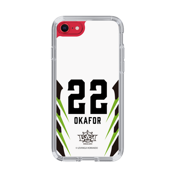 スリムプロテクションケース［ レバンガ北海道 - #22 OKAFOR - AWAY - 裏 ］
