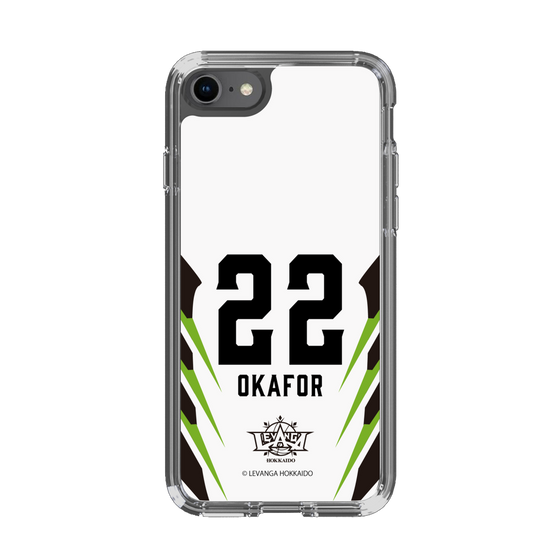 スリムプロテクションケース［ レバンガ北海道 - #22 OKAFOR - AWAY - 裏 ］