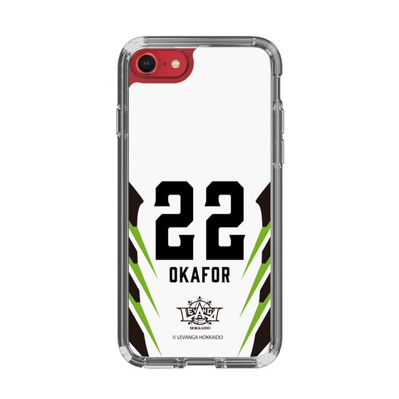 スリムプロテクションケース［ レバンガ北海道 - #22 OKAFOR - AWAY - 裏 ］