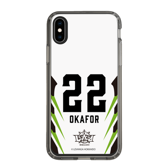 スリムプロテクションケース［ レバンガ北海道 - #22 OKAFOR - AWAY - 裏 ］
