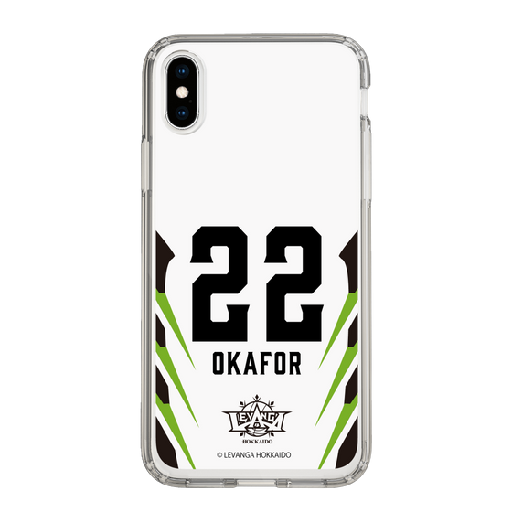 スリムプロテクションケース［ レバンガ北海道 - #22 OKAFOR - AWAY - 裏 ］