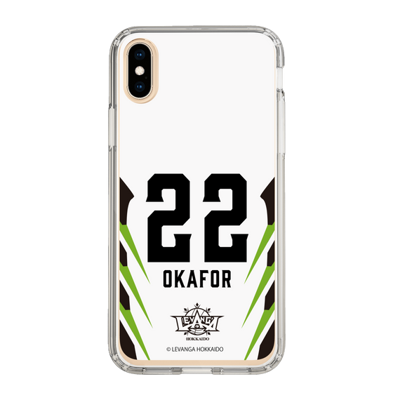 スリムプロテクションケース［ レバンガ北海道 - #22 OKAFOR - AWAY - 裏 ］