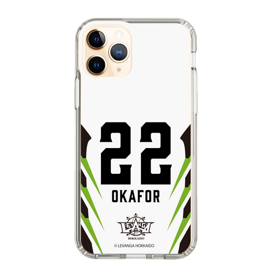 スリムプロテクションケース［ レバンガ北海道 - #22 OKAFOR - AWAY - 裏 ］