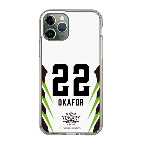 スリムプロテクションケース［ レバンガ北海道 - #22 OKAFOR - AWAY - 裏 ］