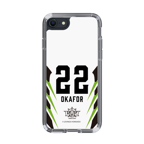 スリムプロテクションケース［ レバンガ北海道 - #22 OKAFOR - AWAY - 裏 ］