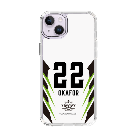スリムプロテクションケース［ レバンガ北海道 - #22 OKAFOR - AWAY - 裏 ］