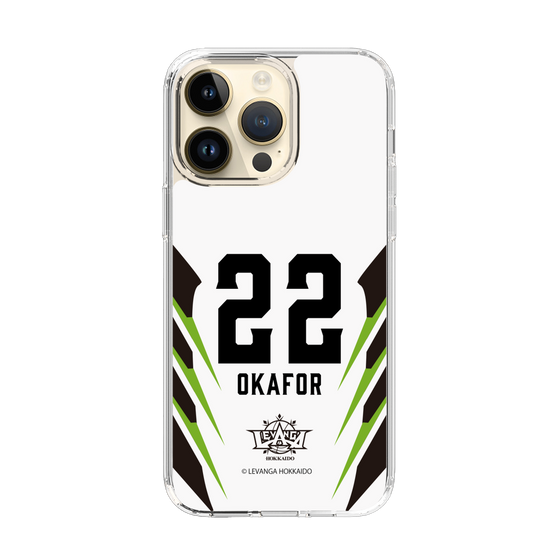 スリムプロテクションケース［ レバンガ北海道 - #22 OKAFOR - AWAY - 裏 ］