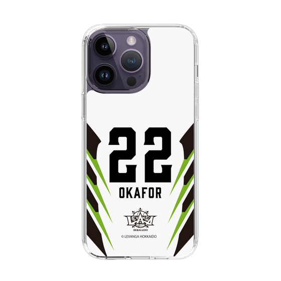 スリムプロテクションケース［ レバンガ北海道 - #22 OKAFOR - AWAY - 裏 ］