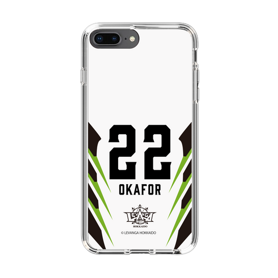 スリムプロテクションケース［ レバンガ北海道 - #22 OKAFOR - AWAY - 裏 ］