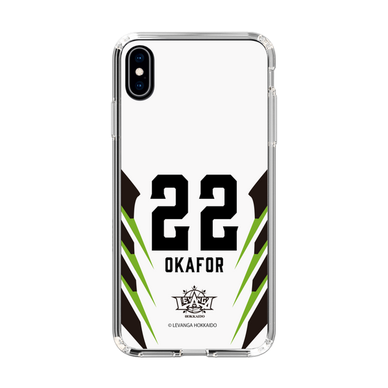 スリムプロテクションケース［ レバンガ北海道 - #22 OKAFOR - AWAY - 裏 ］