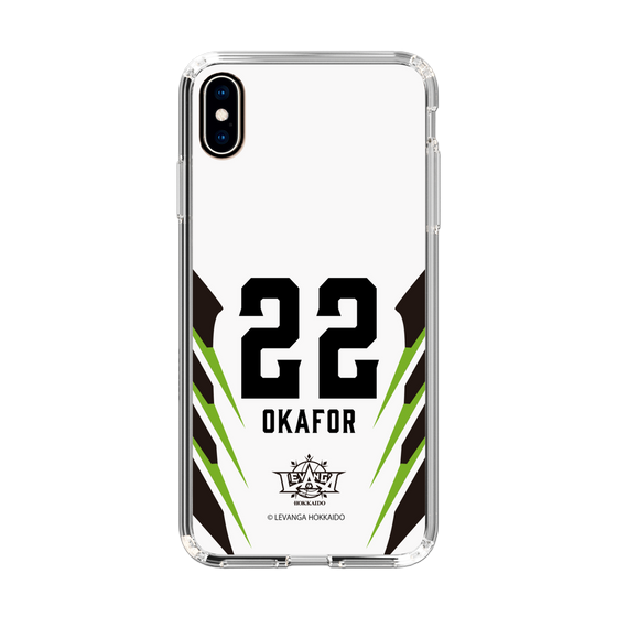 スリムプロテクションケース［ レバンガ北海道 - #22 OKAFOR - AWAY - 裏 ］